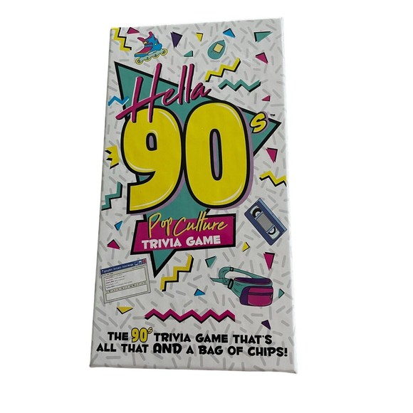 Hello 90’s Pop Culture Trivia Game Complete - Picture 1 of 3